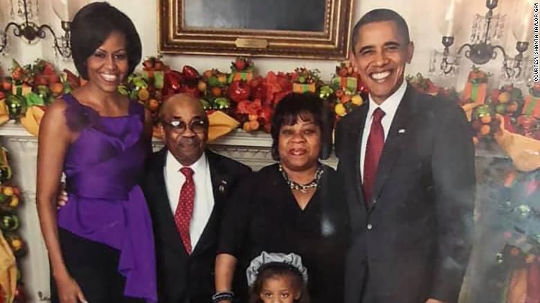 Former White House butler Wilson Roosevelt Jerman, Obama